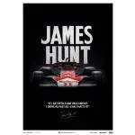 James Hunt - McLaren M23 - Zitat - Japan GP - 1976 - Limited Poster