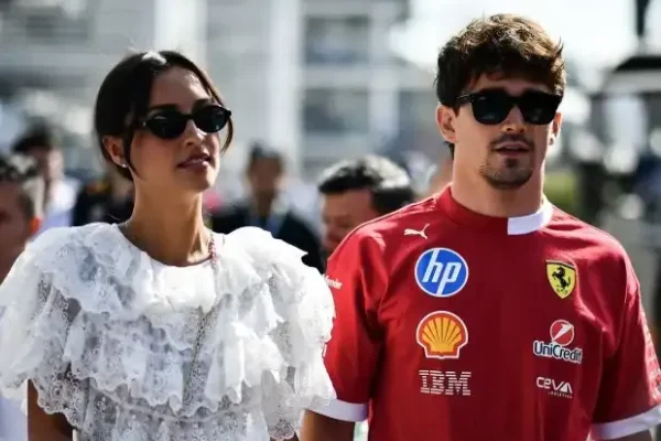 One week before the start of the season: Ferrari star Charles Leclerc got married in Monaco