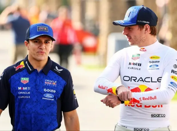Isack Hadjar, Max Verstappen