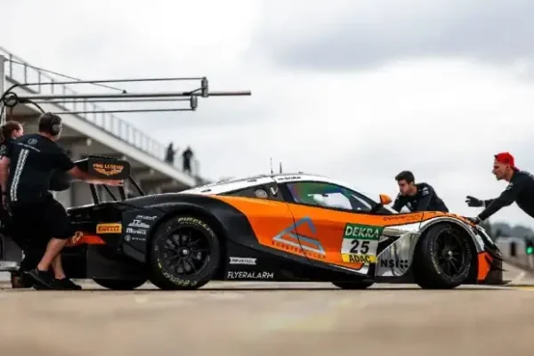 After a false start: This is how the decisive test for the exclusive DTM tire went