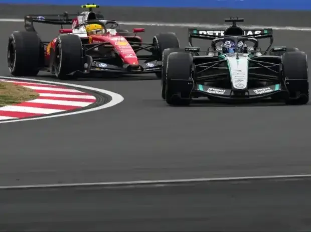 Title image for the news: George Russell, Lewis Hamilton