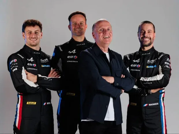 Victor Martins, Jules Gounon, Frederic Makowiecki, mit Philippe Sinault