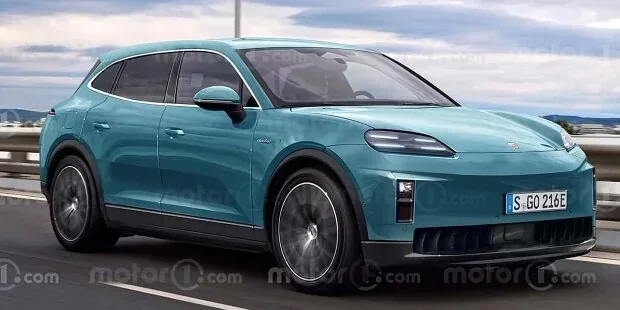 Porsche K1 (2027) as a rendering by Motor1.com