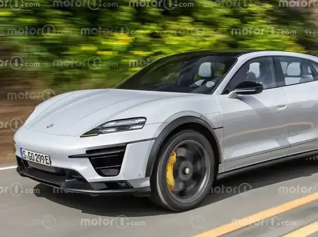 Title image for the news: 7-seater SUV from Porsche in a rendering by Motor1.com