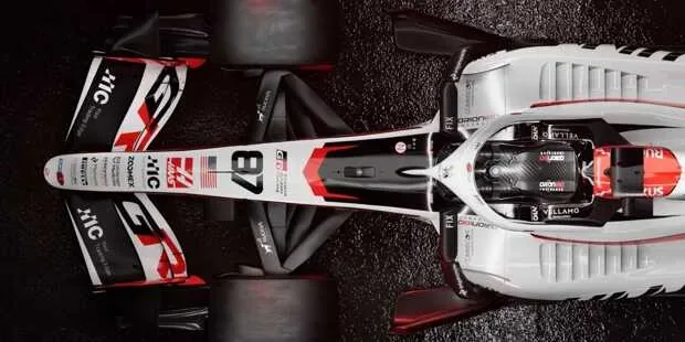 The Haas design for 2026