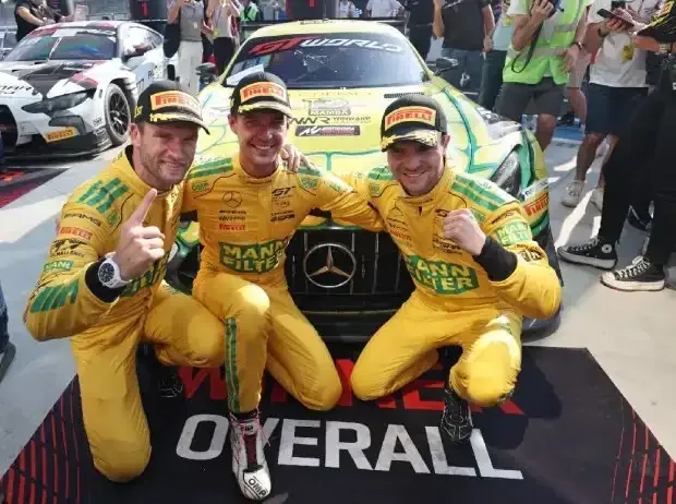 Title image for the news: Lucas Auer, Maro Engel, Matteo Cairoli