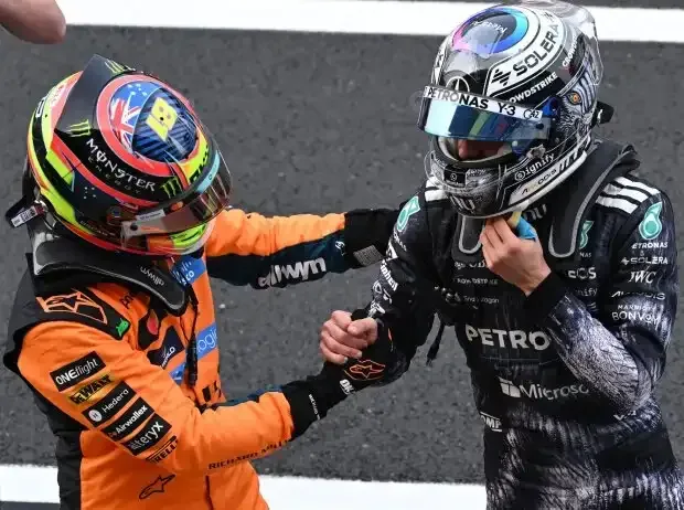 Title image for the news: Oscar Piastri (McLaren) and Andrea Kimi Antonelli (Mercedes) at the 2026 Formula 1 race in Japan