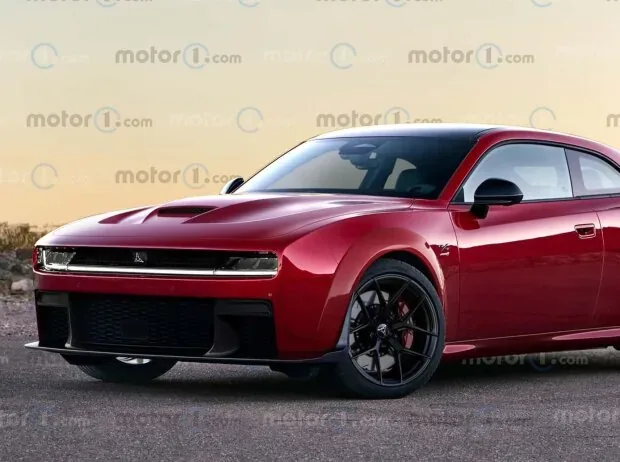 Dodge Charger Hemi V-8 rendering by Motor1.com