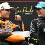 The parallels between Russell's situation at Mercedes & Norris' title