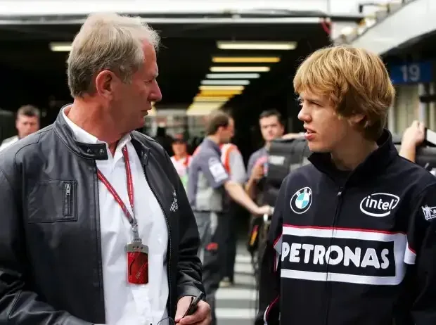Title image for news: Helmut Marko, Sebastian Vettel