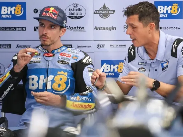Alex Marquez and Donatello Giovanotti