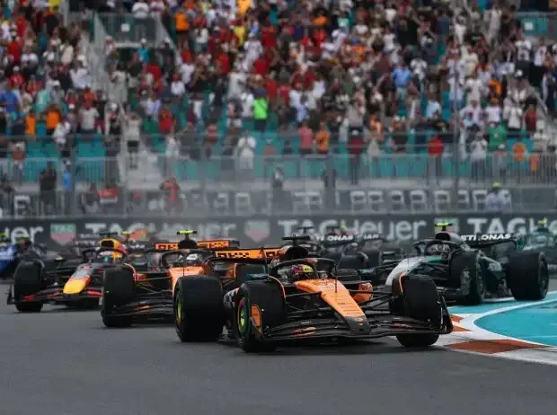 Title image for news: Sprint start phase in Miami 2025