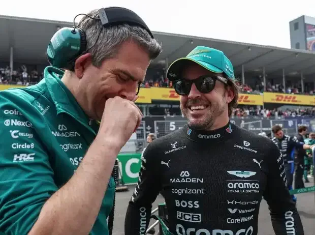 Title image for the news: Fernando Alonso on the starting grid before a Formula 1 race