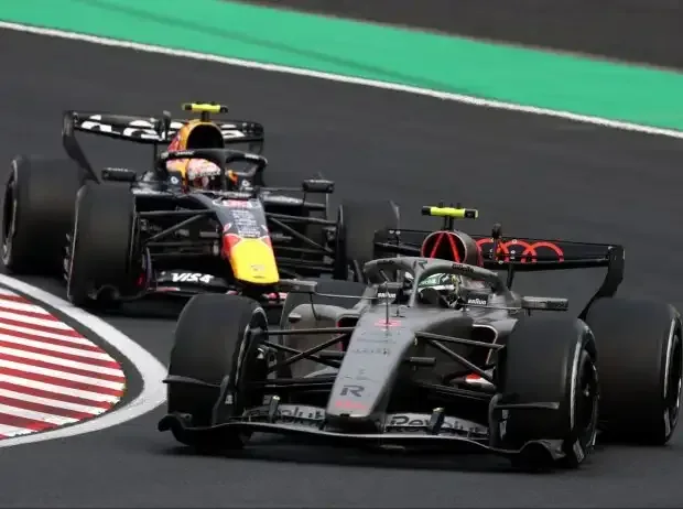 Title image for the news: Gabriel Bortoleto and Isack Hadjar at the Formula 1 race in Japan 2026