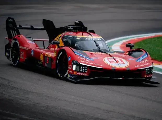 Trainings WEC Imola 2026: Poller massacre and Ferrari mania
