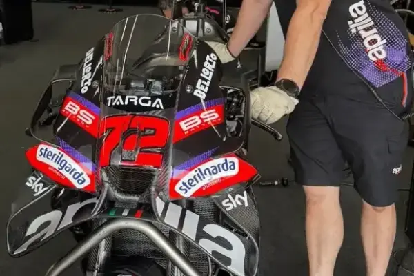 New Aprilia Aero: Technical Director jokes about "grab handles" on the RS-GP26