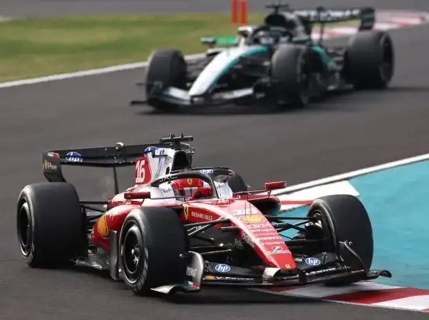 Ferrari trick in Suzuka: How Leclerc protected himself against attacks from Russell