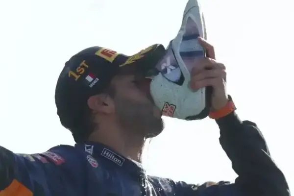Daniel Ricciardo admits: His "Shoey" has a German origin
