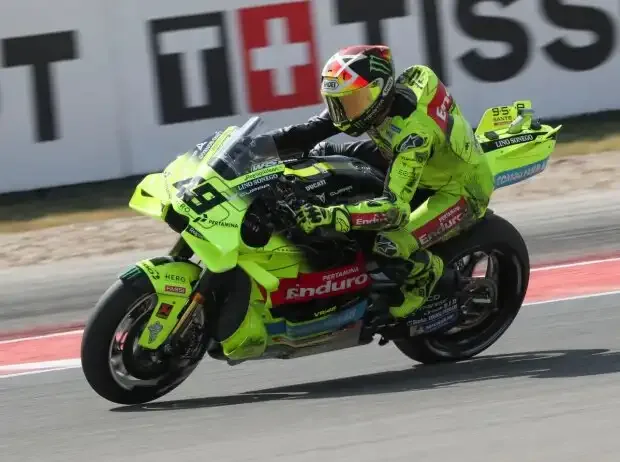 Di Giannantonio confesses before Jerez: "Raced with a lot of painkillers"