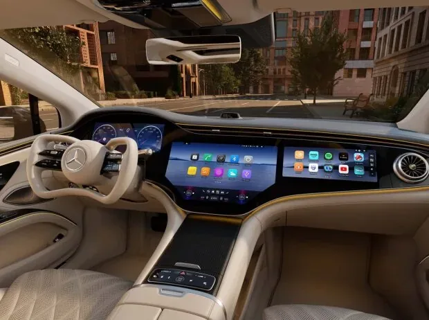 Innenraum des Mercedes EQS (2026)