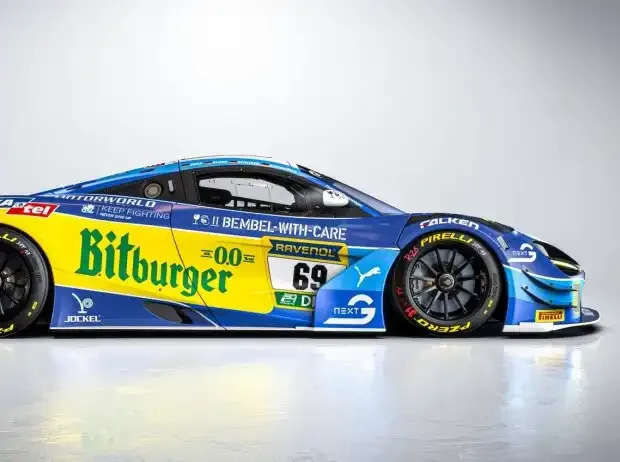 24h Nürburgring 2026: Dörr präsentiert legendäres Michael-Schumacher-Design