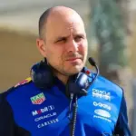 Verstappen engineer Gianpiero Lambiase ahead of spectacular move