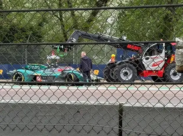Marco Sörensen's Prologue Crash: New Chassis for Aston Martin in Imola