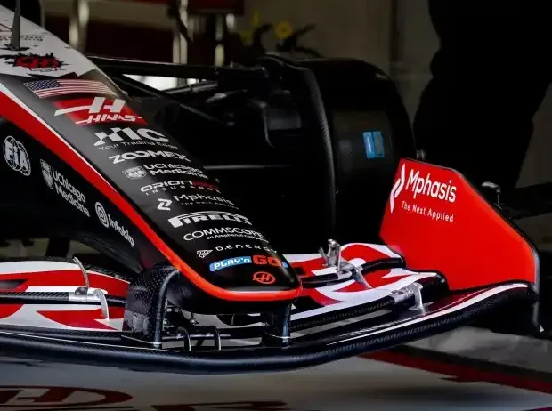 Cover image for the news: The front wing on the Haas VF-26