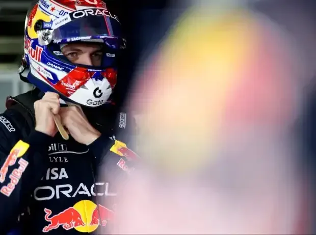 Title image for the news: Max Verstappen in the Red Bull Formula 1 garage