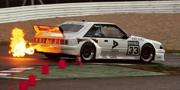 All Ford cars in DTM history since 1984