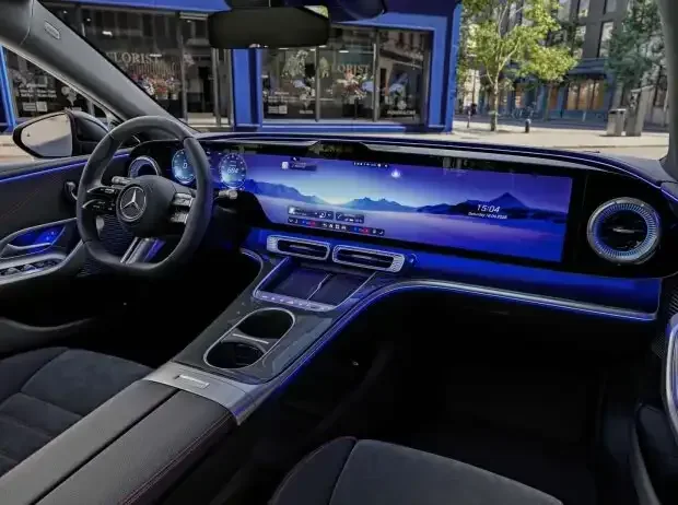 Titel-Bild zur News: Mercedes C-Klasse EQ (2026): Das Interieur