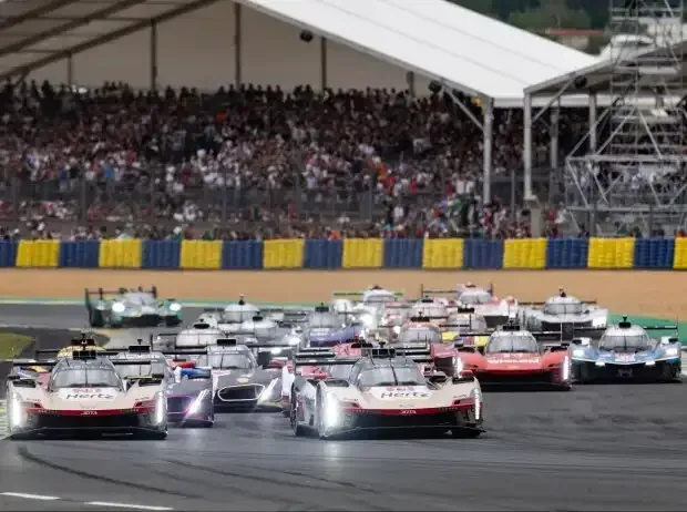 Titel-Bild zur News: 24h Le Mans 2025, Startphase