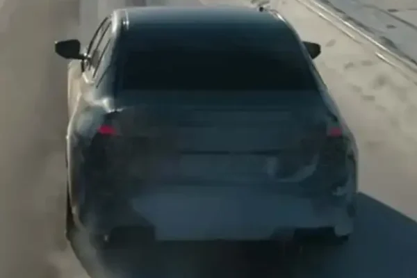 New BMW 3 Series (2027) teased with four exhaust pipes