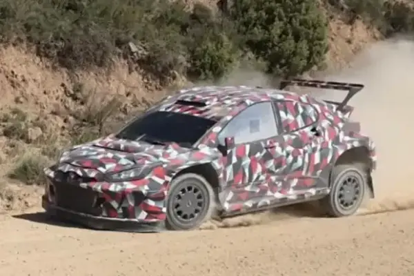 Toyota tests WRC prototype again for 2027: New images from Spain