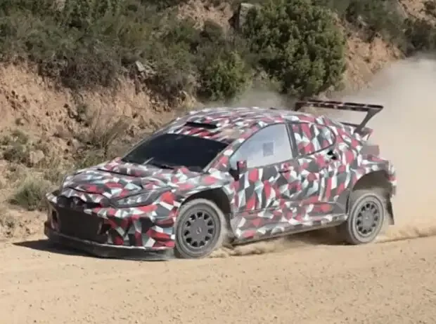Toyota tests WRC prototype again for 2027: New images from Spain