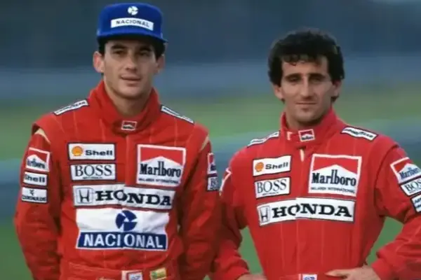 Ex-teammate: Ayrton Senna became so good thanks to Alain Prost