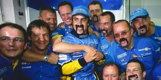 The first Grand Prix victories of current Formula 1 drivers