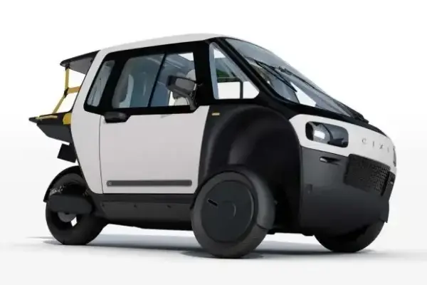 Cixi Vigoz: Cross between electric car and e-bike with 120 top speed