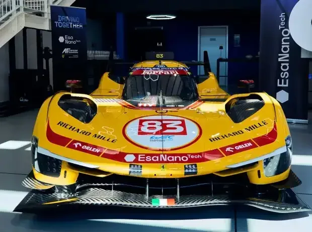 Title image for the news: Ferrari 499P from AF Corse for the 2026 WEC season