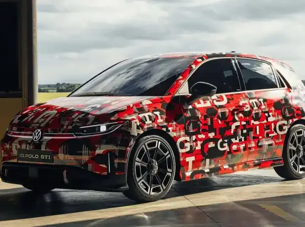 VW shows the first electric ID. Polo GTI at the Nürburgring