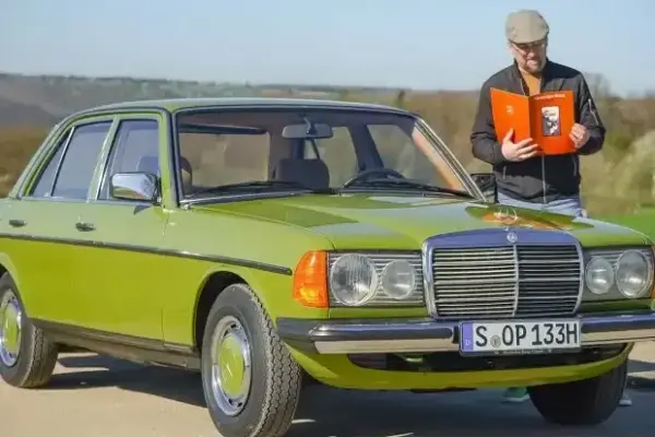 Mercedes 240 D (W 123) in the driving report: Power for the farmer