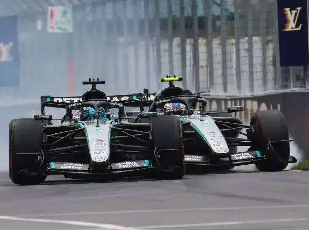 Russell tragic figure: Kimi Antonelli wins Mercedes fight in Canada!