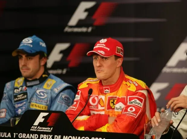Fernando Alonso, Michael Schumacher, Mark Webber