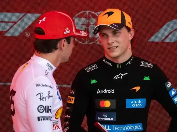 Title image for the news: Charles Leclerc and Oscar Piastri