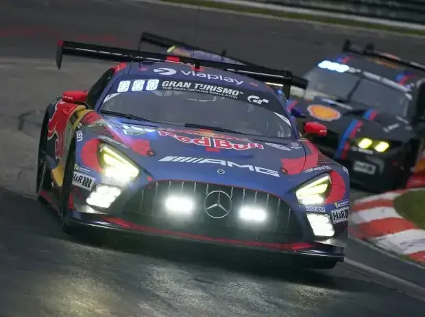 Titel-Bild zur News: Max Verstappen mutete seinem AMG einiges zu, aber war das der Ausfallgrund?