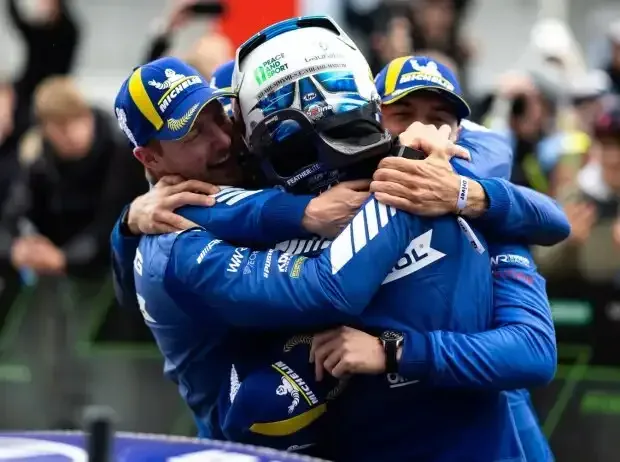 Titel-Bild zur News: Maxime Martin (links) hat endlich mit seinem Vater am Nürburgring gleichgezogen