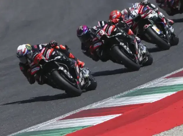 Titel-Bild zur News: Marco Bezzecchi, Jorge Martin, Francesco Bagnaia