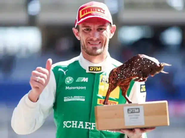 Title image for the news: Marco Wittmann achieved his 51st podium in the DTM in Spielberg