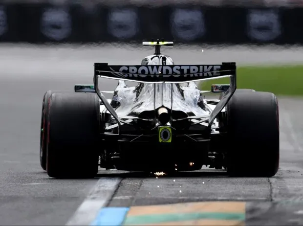Andrea Kimi Antonelli (Mercedes W17) at the Formula 1 race in Australia 2026