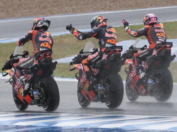 Pedro Acosta, Brad Binder, Enea Bastianini